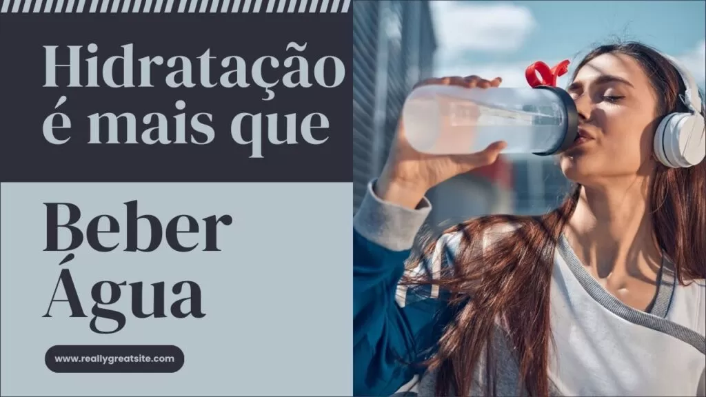 hidratacao formas de beber agua